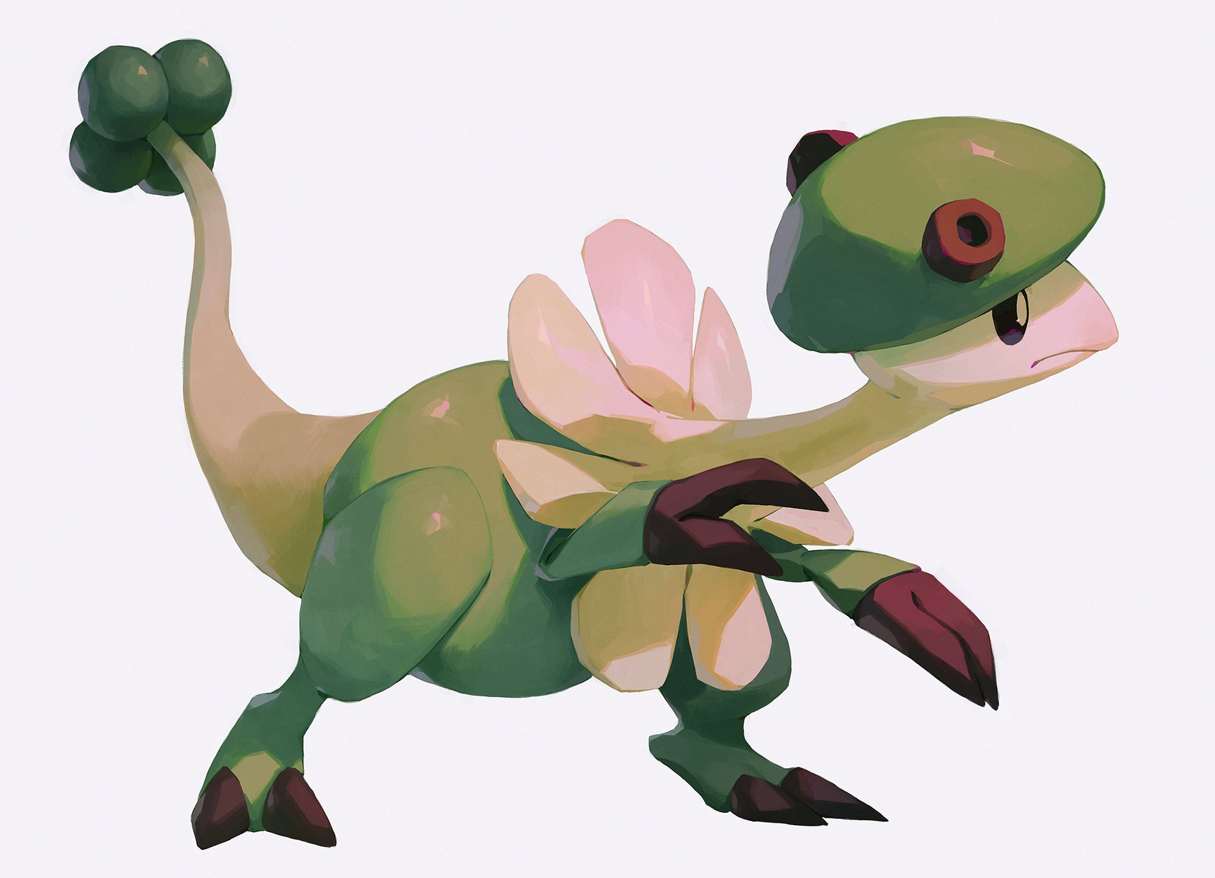 Breloom, a third generation pokemon fanart by bluekomadori on twitter