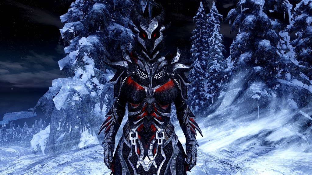 Daedric Vanilla Female Armor&nbsp;Bodyslide